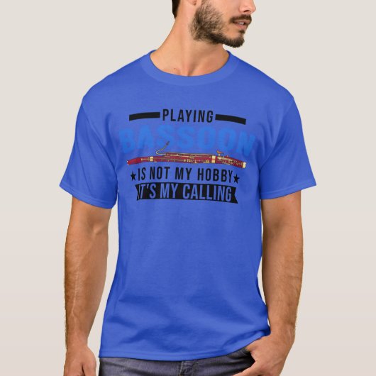 ファゴット 趣味 ファゴット奏者 少年 Tシャツ (正面)