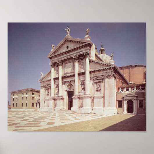 ファサードのビュー、1607-11 ポスター (正面)