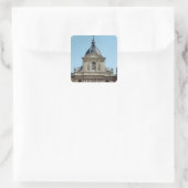 ファサードのビュー、1635-42 スクエアシール (バッグ)