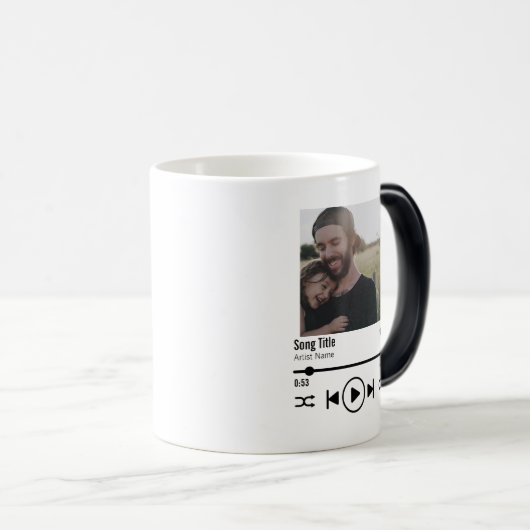 ・ファザカスタムー・デイの写真の再生リスト モーフィングマグカップ (正面右)