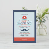 ファザーズデイ招待状フライヤー 招待状 (スタンド正面)