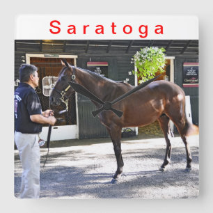 ファシグ・ティプトン・イヤリング・オークション スクエア壁時計