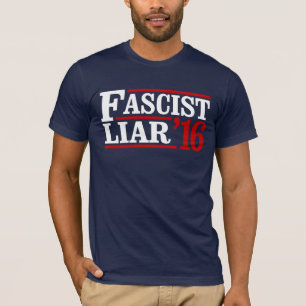 ファシストのうそつき Tシャツ