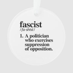ファシストの定義 オーナメント