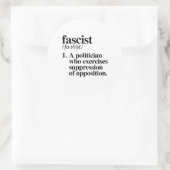 ファシストの定義 ラウンドシール (バッグ)