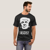 ファシストアンチ切り Tシャツ (正面フル)