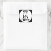 ファシストトランプのステッカー スクエアシール (バッグ)