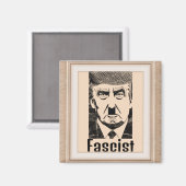 ファシストトランプ磁石 マグネット (正面/裏面)