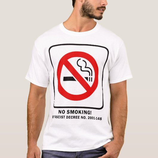 ファシスト党の法令 Tシャツ (正面)