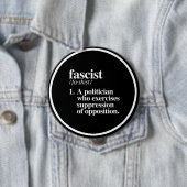 ファシスト党定義- suに運動させる政治家 缶バッジ (インサイチュ)