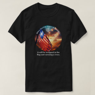 ファシズムがアメリカ来に向かっている時 Tシャツ
