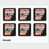 ファシズムと戦うのは君の義務だ スクエアシール (シート)