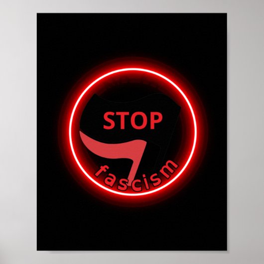 ファシズムにノー ポスター (正面)