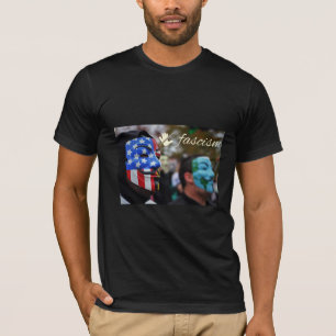 ファシズムに対するアンチファシ統一されたストの行動 Tシャツ