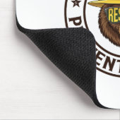 ファシズムに抵抗する国家を防ぐのは君だけだ マウスパッド (コーナー)