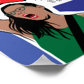 ファシズムのポスターに反対する投票 ポスター (角)