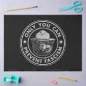 ファシズムの抵抗を防ぐのは君だけだ 薄葉紙 (クラフト)