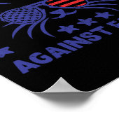 ファシズムの猫フェムに対する子おもしろいどものいない猫レディ ポスター (角)