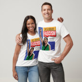 ファシズムの男のTシャツに投票 Tシャツ (ユニセックス)