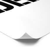 ファシズムは議論されるべきではない ポスター (角)