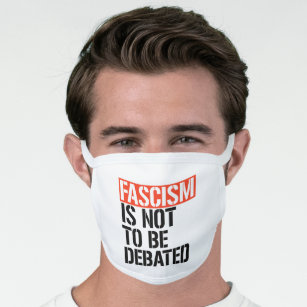 ファシズムは議論されるべきではない マスク