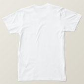 ファシズムを拒絶せよ Tシャツ (デザイン裏面)
