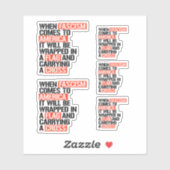 ファシズム来がアメリカへ シール (シート)