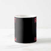 ファシズム・トップに対抗する コーヒーマグカップ (中央)