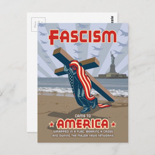 ファシッ来シ包まれたー ポストカード (正面/裏面)