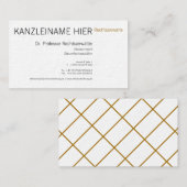 ファシャンワルツヴィスティンカルテ 名刺 (正面/裏面)