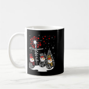 ファジットホープラブ雪だるまイエスダンデリオンクリスチャン コーヒーマグカップ