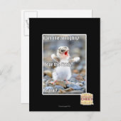 ファジーを恐れろ! ポストカード (正面/裏面)