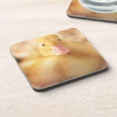 ファジーイエローダックイースターベビーダッククリング コースター (左側)