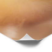 ファジーイエローダックイースターベビーダッククリング ポスター (コーナー)