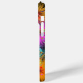 ファジーカラフルスプラットと紙吹雪 Case-Mate iPhoneケース (裏面 / 左)