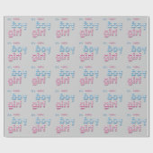 ファジーガール&ボーイ ラッピングペーパー (フラット)