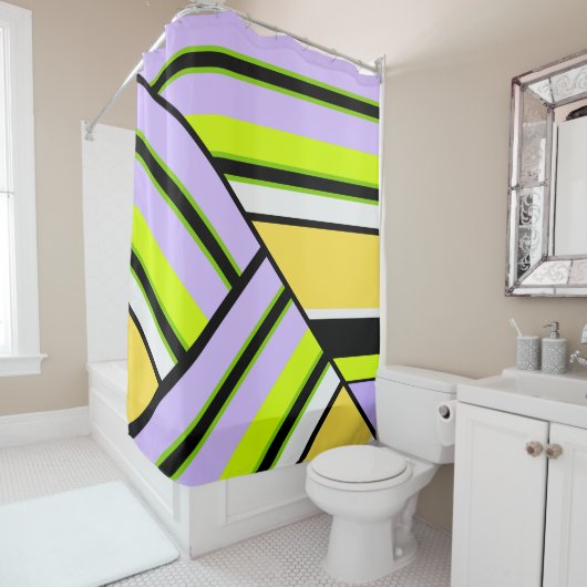 ファジーフォックアート シャワーカーテン (インサイチュ)