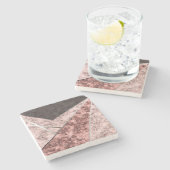 ファジーフォックアート ストーンコースター (横)