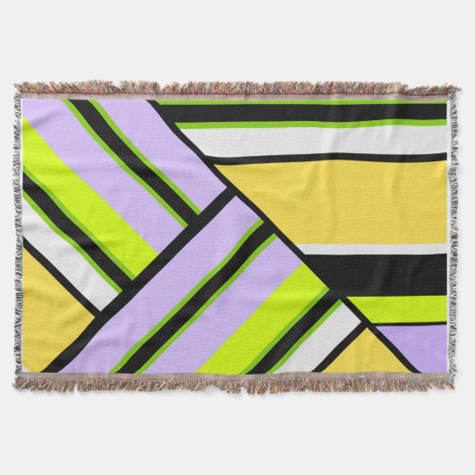 ファジーフォックアート スローブランケット (正面)