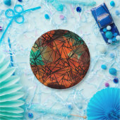 ファジーフォックアート ペーパープレート (パーティー)