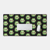 ファジーフレンドリーモンスター デスクマット (キーボード&マウス)