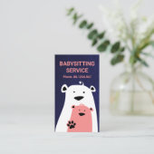 ファジーマザーベイシッターカイトベアベイシッター 名刺 (スタンド正面)