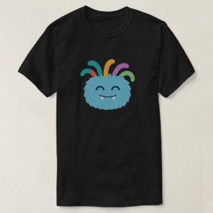 ファジーモンスターのヤルナビ – かわいい虹の触手 Tシャツ