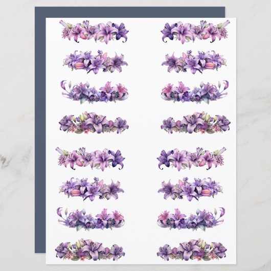 ファジー縁ど紫 (正面/裏面)