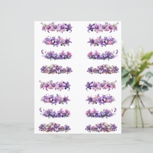 ファジー縁ど紫 (スタンド正面)