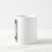 ファジー表現® Rhino Selfie Mag コーヒーマグカップ (中央)