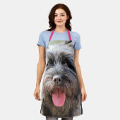 ファジー エプロン (着用した状態)