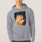 ファジーTシャツ パーカ (正面)