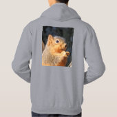 ファジーTシャツ パーカ (裏面)