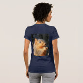 ファジーTシャツ Tシャツ (裏面フル)